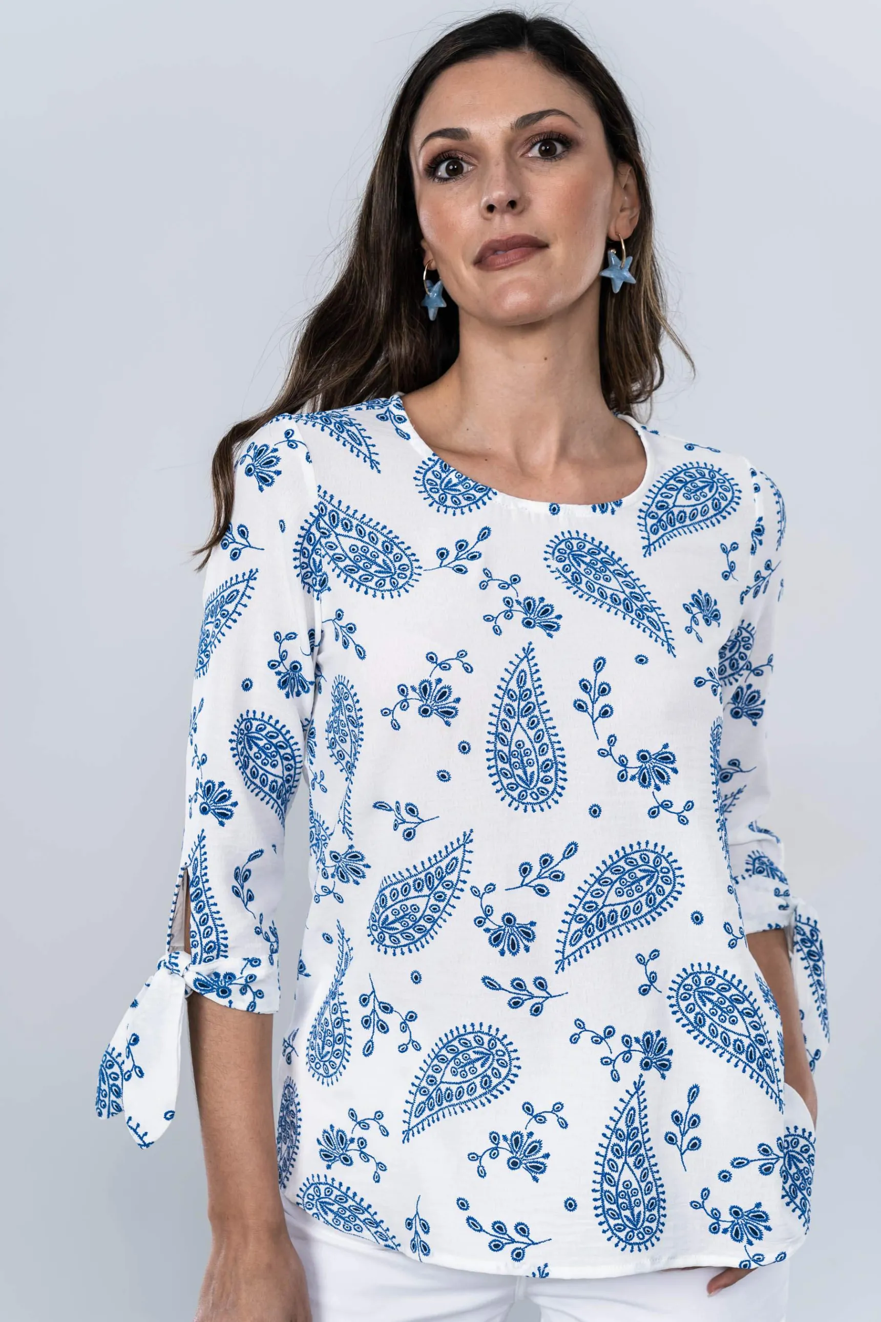 Precchio Blusas Y Camisas<BLUSA CACHEMIRE LAZOS