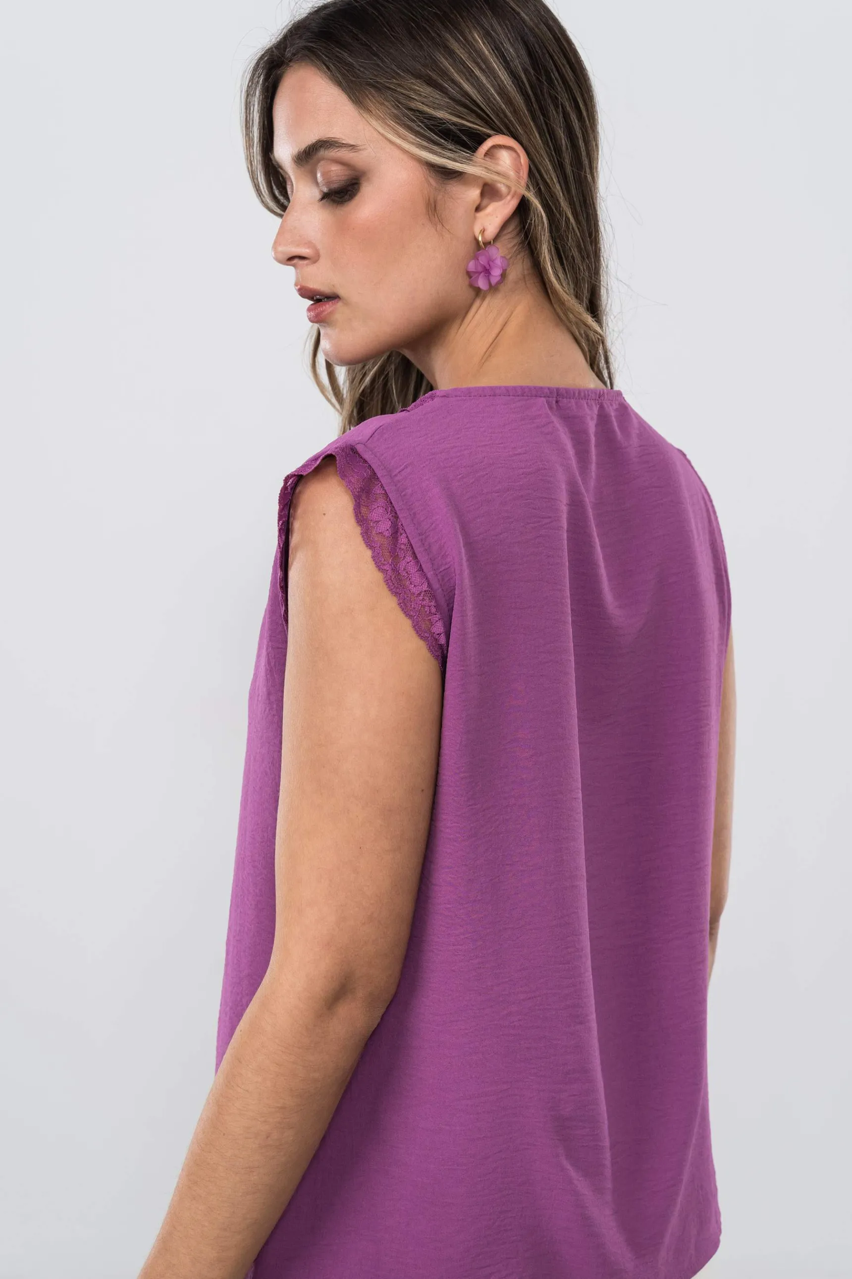 blusa_encaje_manga_sisa_m_3.webp Precchio Blusas Y Camisas<BLUSA ENCAJE MANGA SISA MALVA