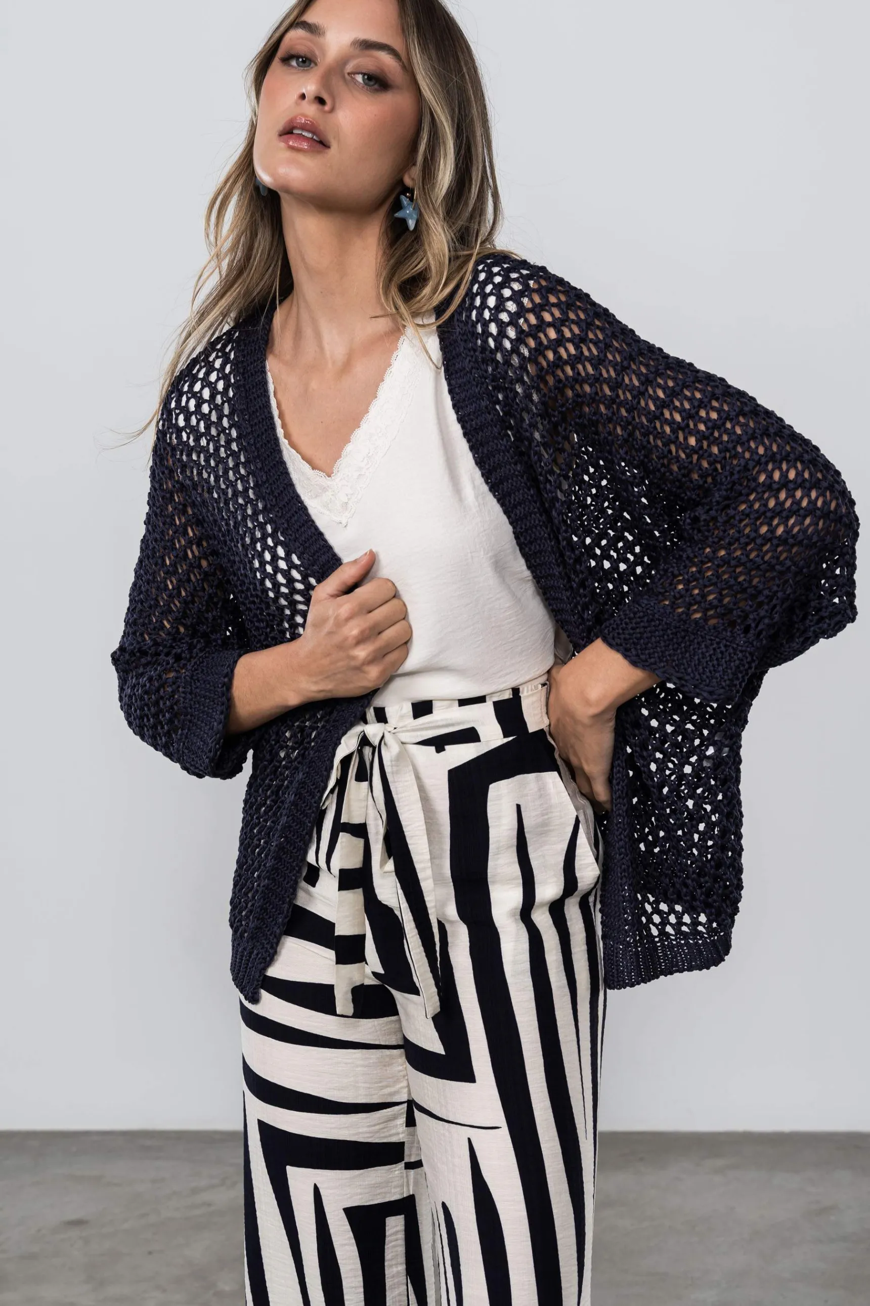 blusa_encaje_msisa_crudo_8.webp Precchio Blusas Y Camisas<BLUSA ENCAJE M/SISA CRUDO
