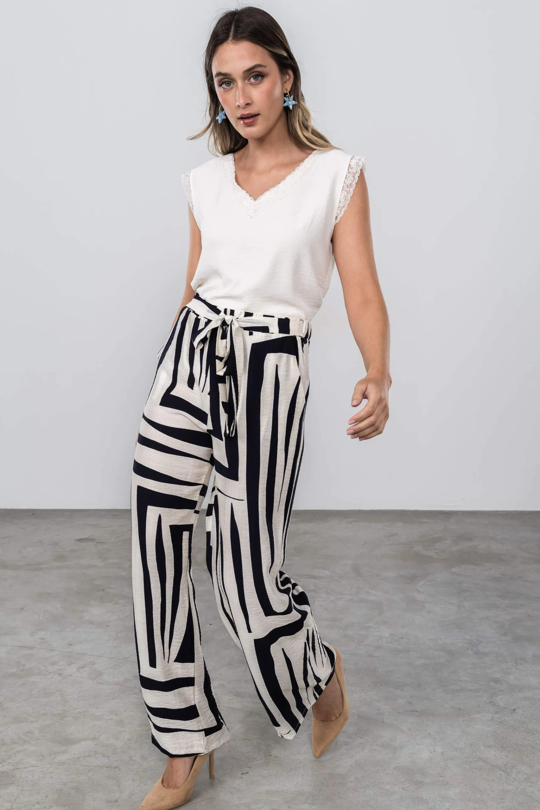 blusa_encaje_msisa_crudo_9.webp Precchio Blusas Y Camisas<BLUSA ENCAJE M/SISA CRUDO