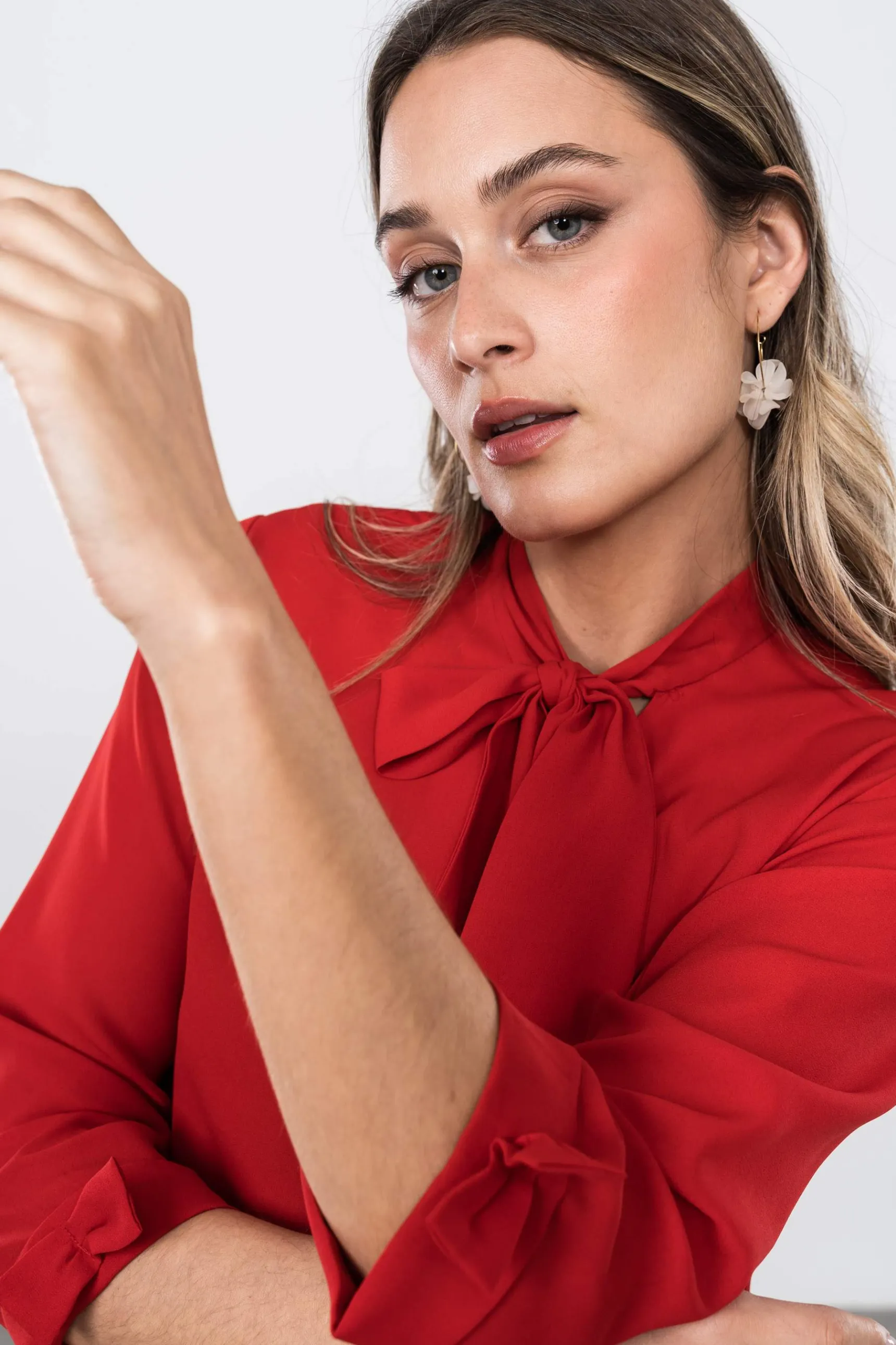 blusa_lazadas_rojo_4.webp Precchio Blusas Y Camisas<BLUSA LAZADAS ROJO