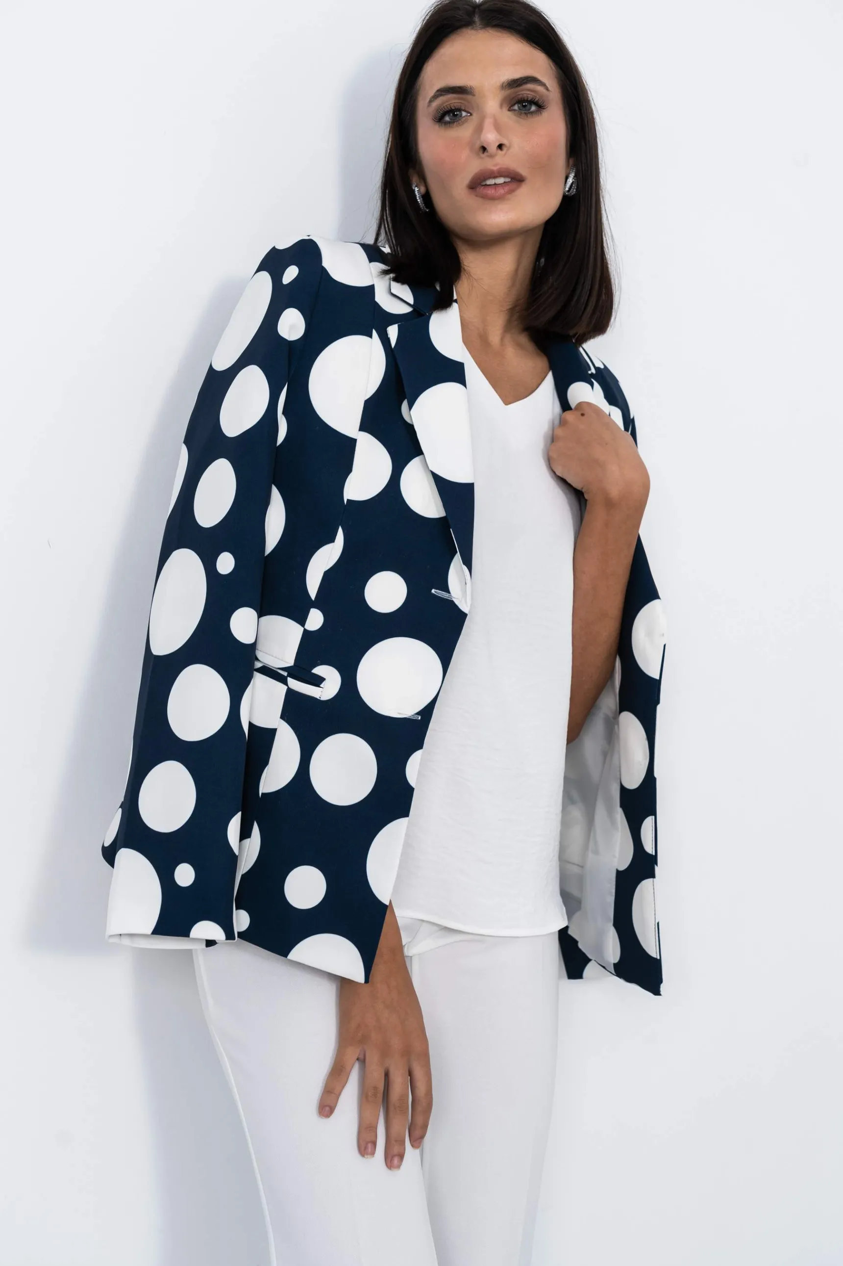 blusa_manga_boton_crudo_5.webp Precchio Blusas Y Camisas<BLUSA MANGA BOTON CRUDO