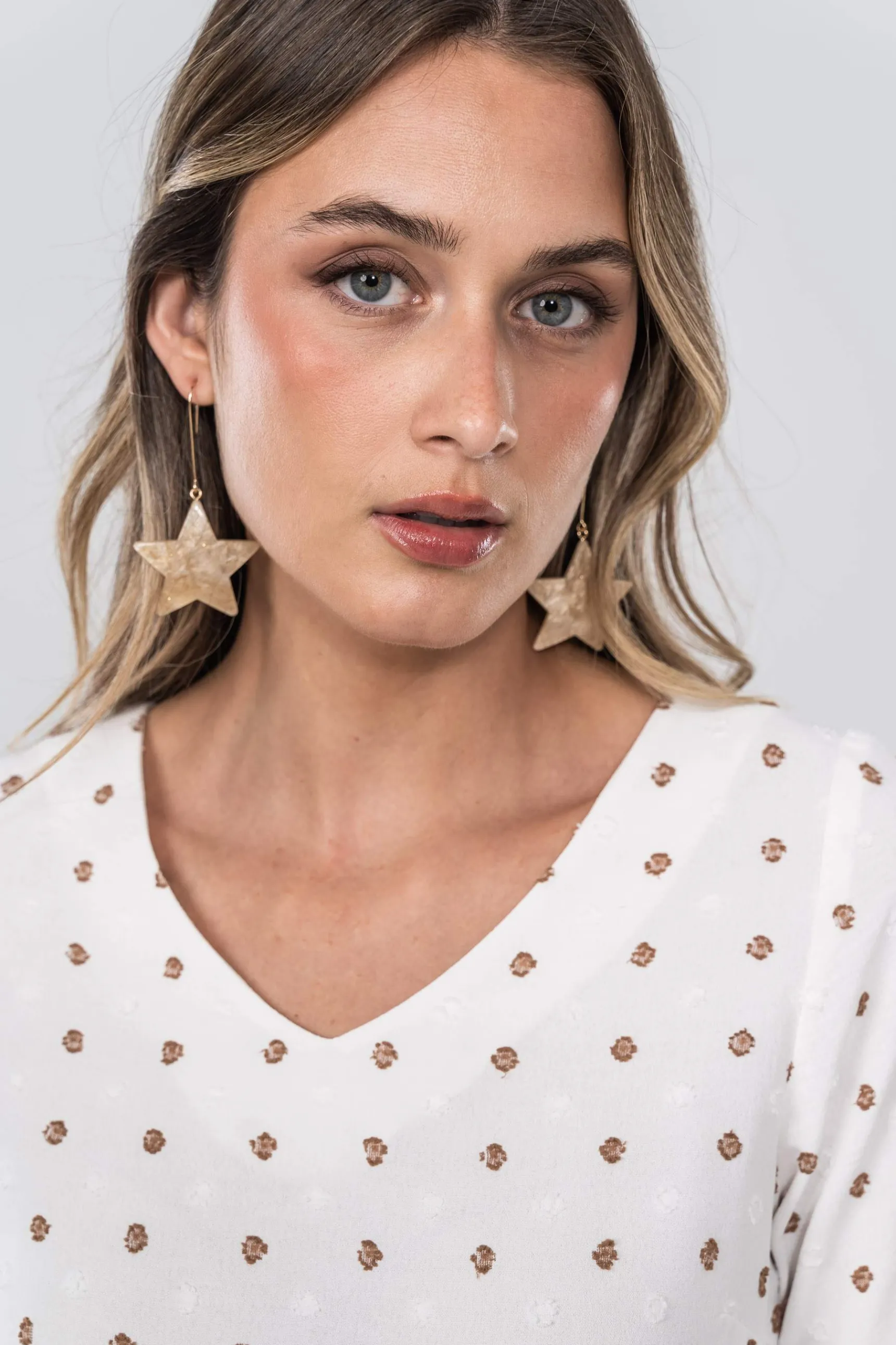 Precchio Blusas Y Camisas<BLUSA PLUMETI COMBINADO