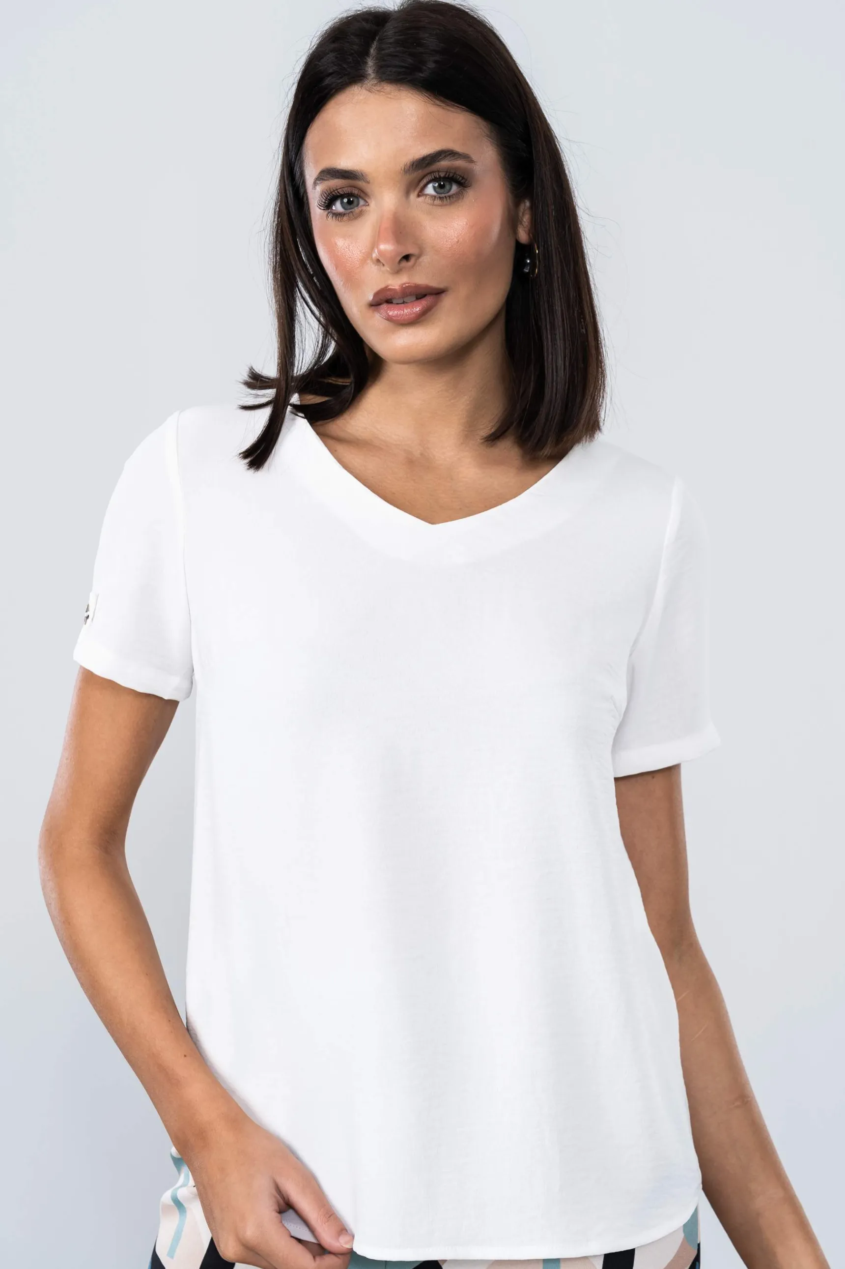 Precchio Blusas Y Camisas<BLUSA TRABILLA MANGA CORTA CRUDO