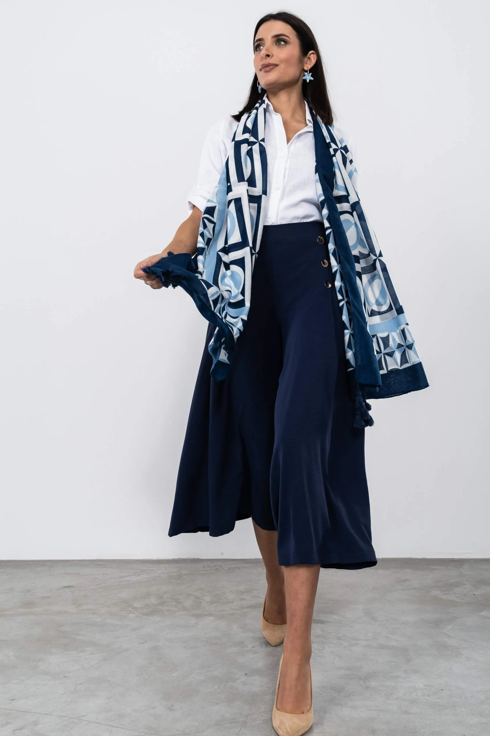 camisa_efecto_lino_blanco_5.webp Precchio Blusas Y Camisas<CAMISA EFECTO LINO BLANCO