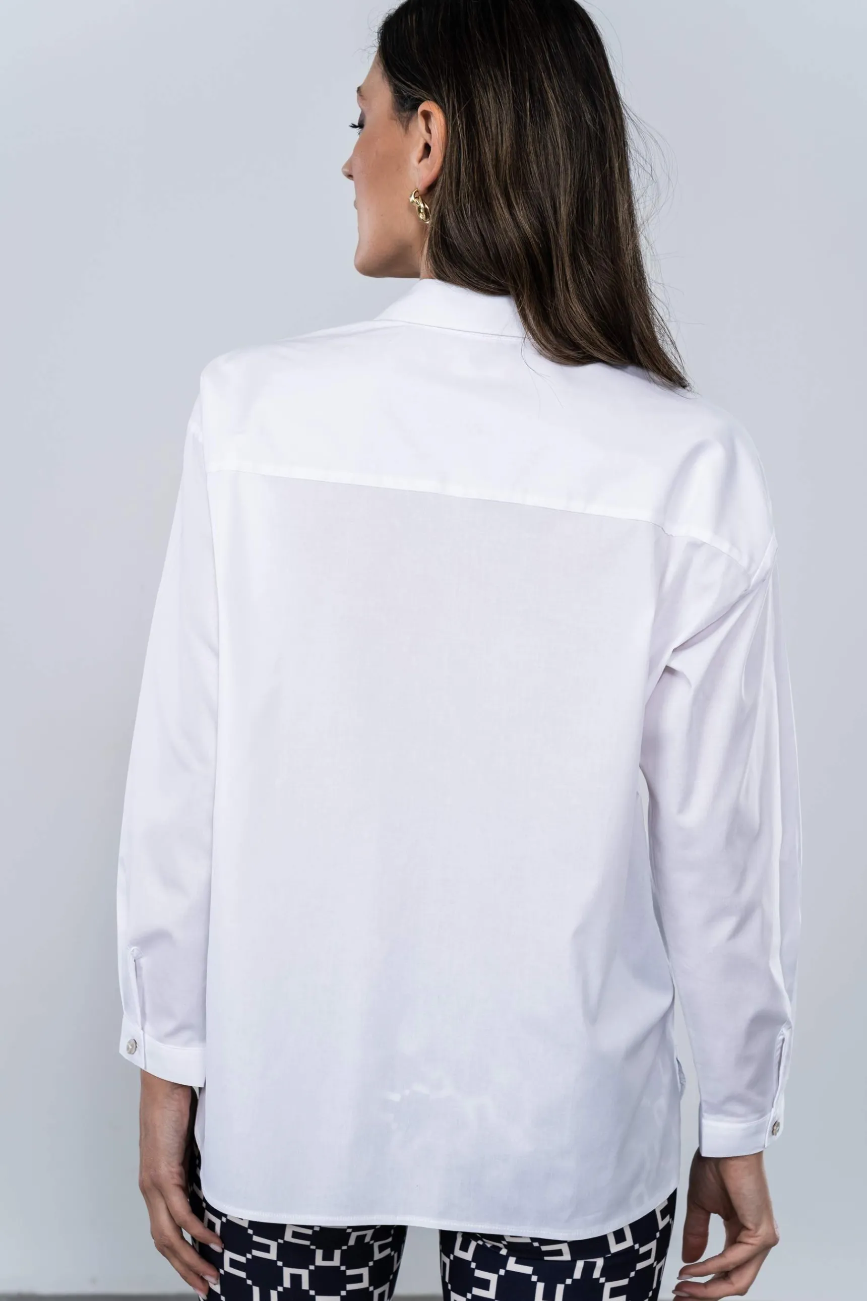 camisa_volante_pechera_3.webp Precchio Blusas Y Camisas<CAMISA VOLANTE PECHERA