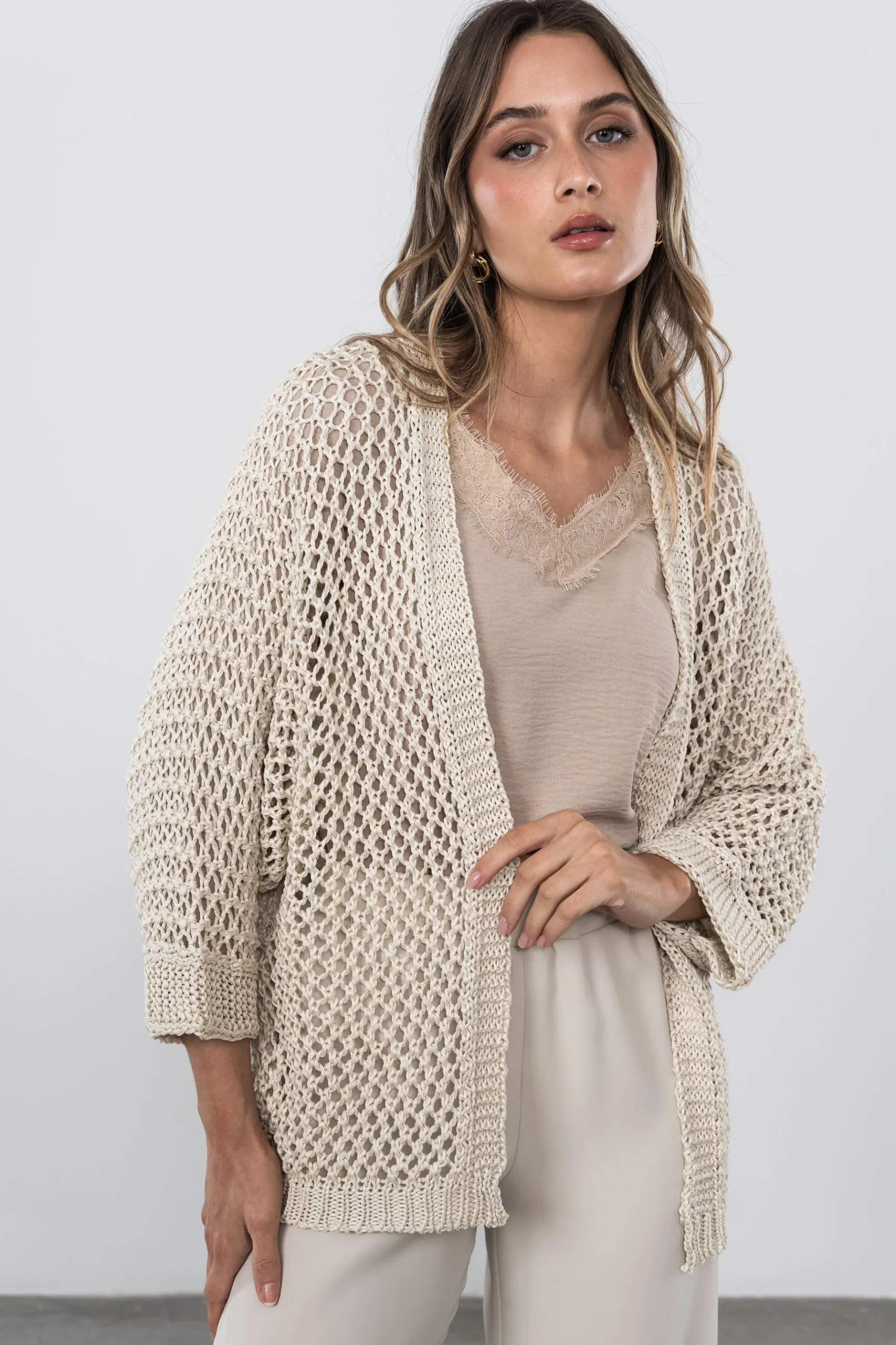 Precchio Jerseys Y Cardigans<CHAQUETA CALADA ARENA