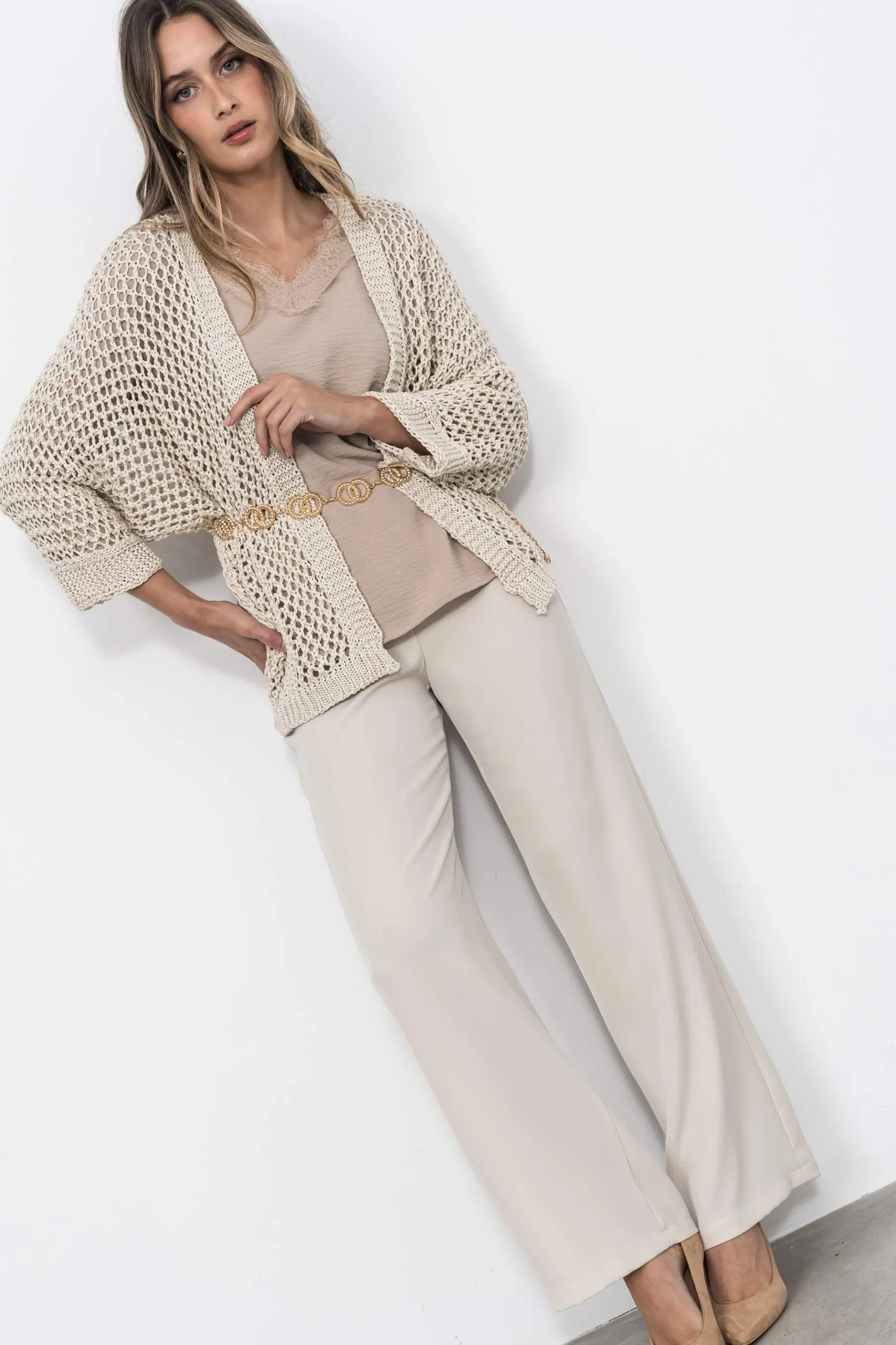 chaqueta_calada_arena_4.webp Precchio Jerseys Y Cardigans<CHAQUETA CALADA ARENA