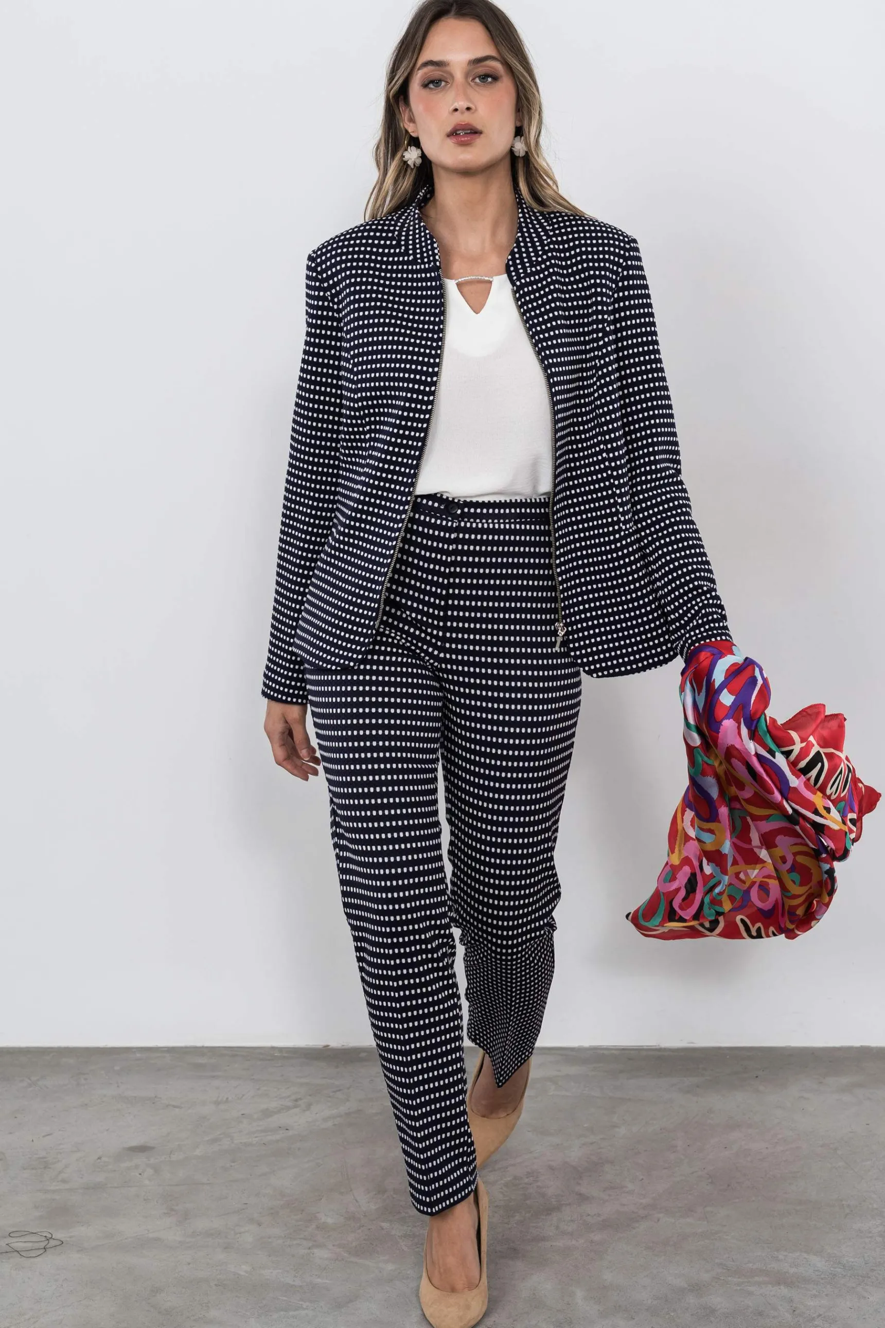 chaqueta_cremallera_jacqu_4.webp Precchio Chaquetas<CHAQUETA CREMALLERA JACQUARD MARINO
