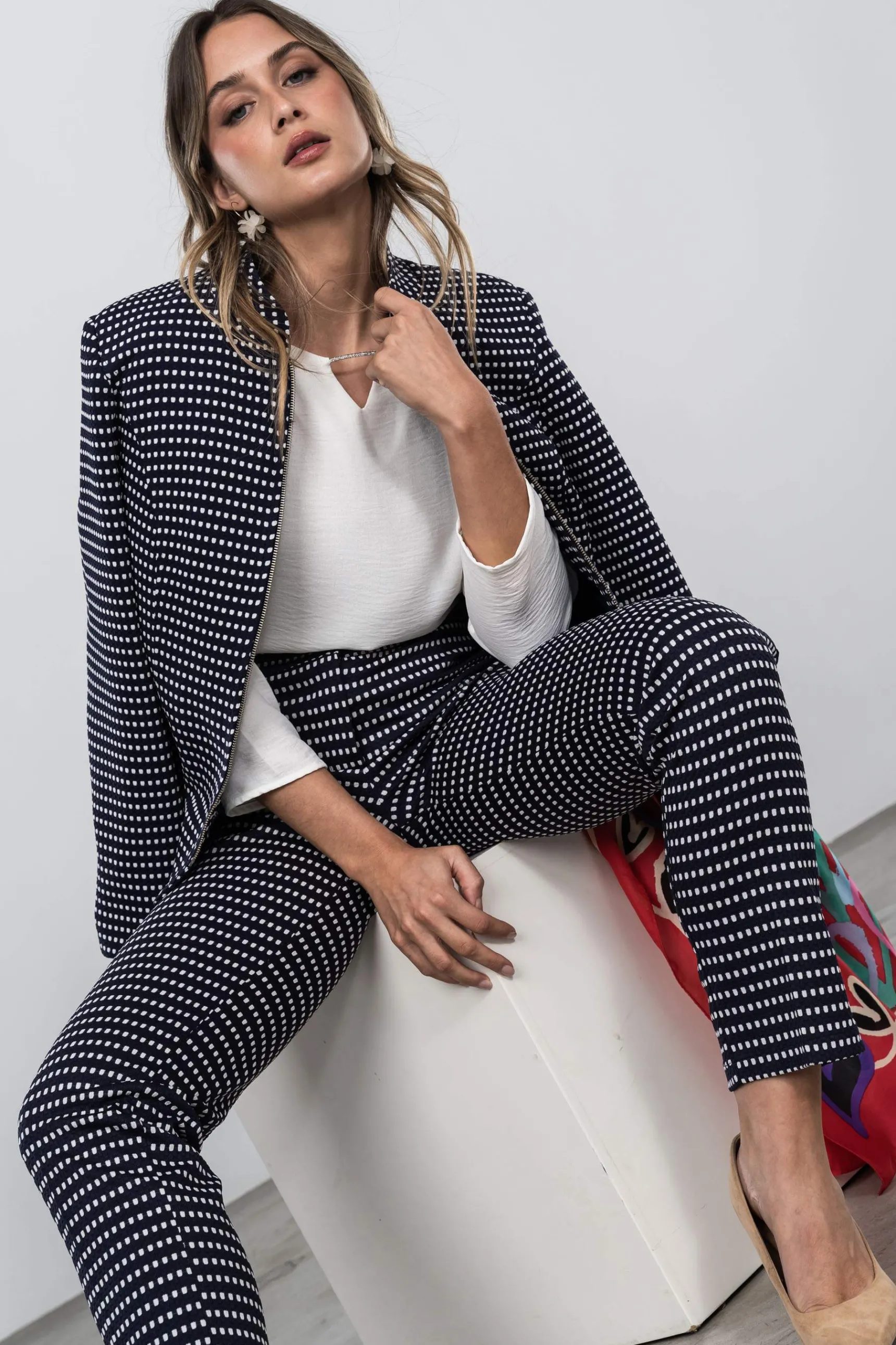 chaqueta_cremallera_jacqu_5.webp Precchio Chaquetas<CHAQUETA CREMALLERA JACQUARD MARINO