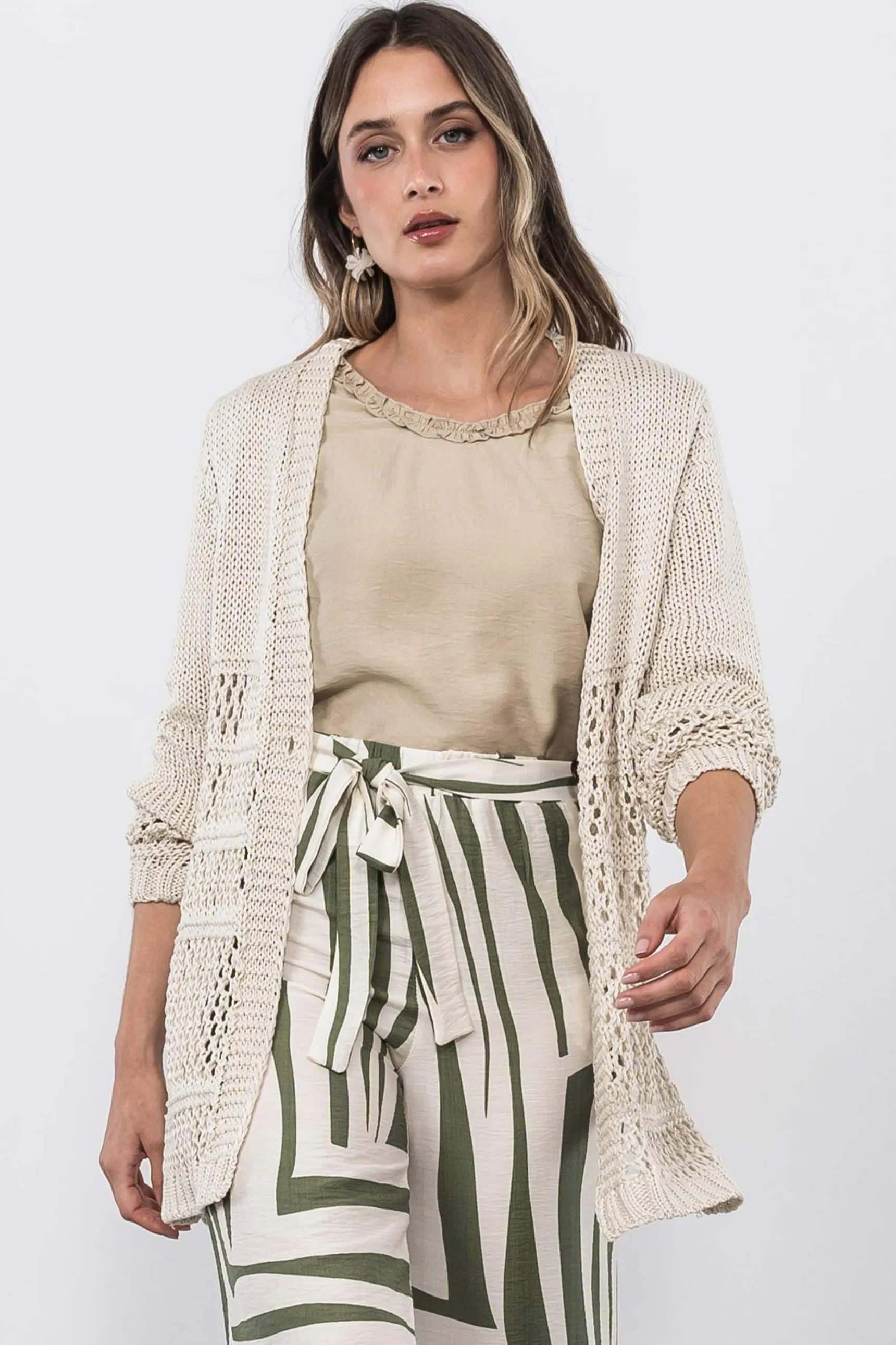 chaqueta_punto_abierto_ar_6.webp Precchio Jerseys Y Cardigans<CHAQUETA PUNTO ABIERTO ARENA