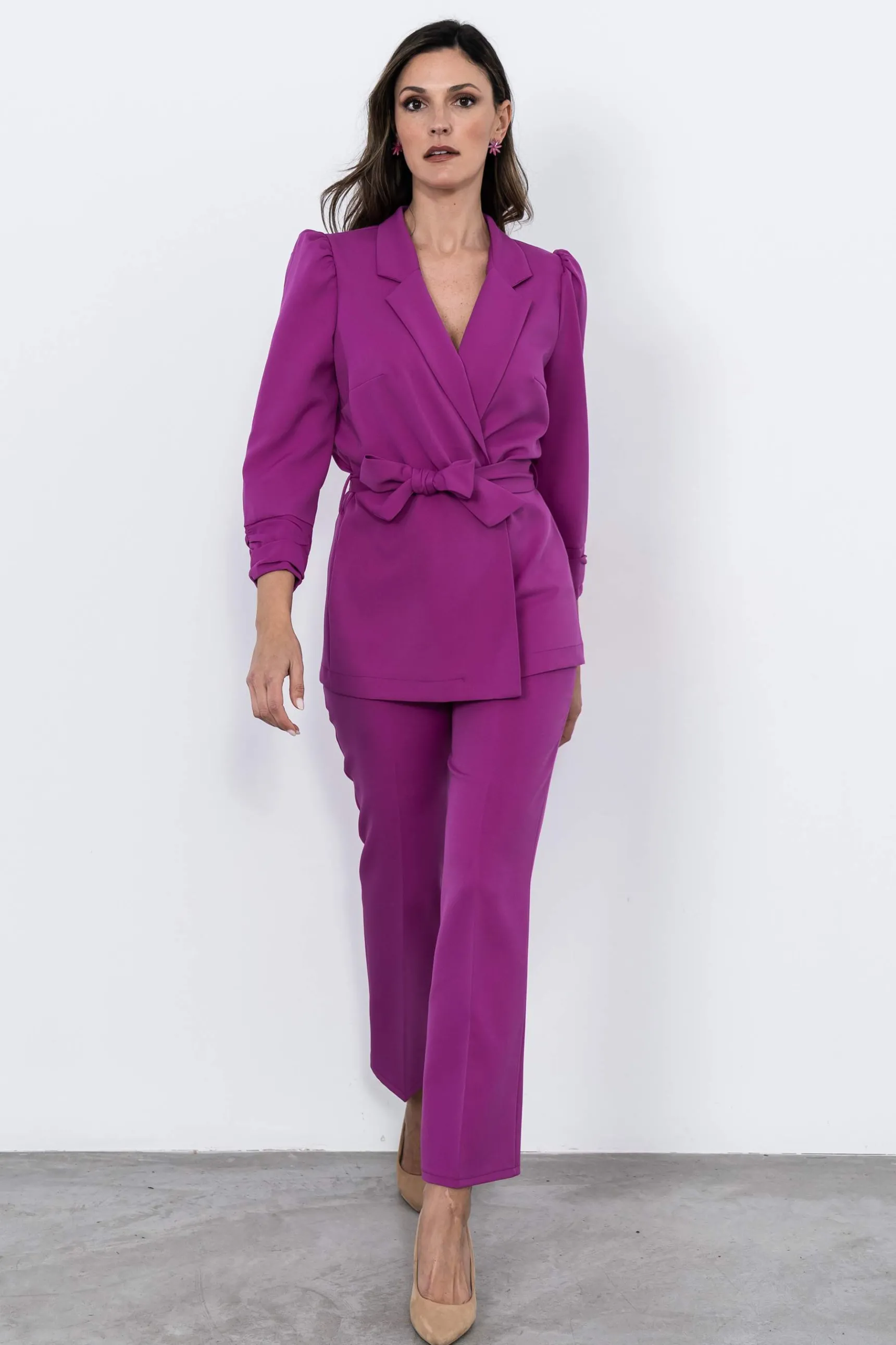 chaqueta_puo_frunces_buga_4.webp Precchio Chaquetas<CHAQUETA PUÑO FRUNCES BUGANVILLA