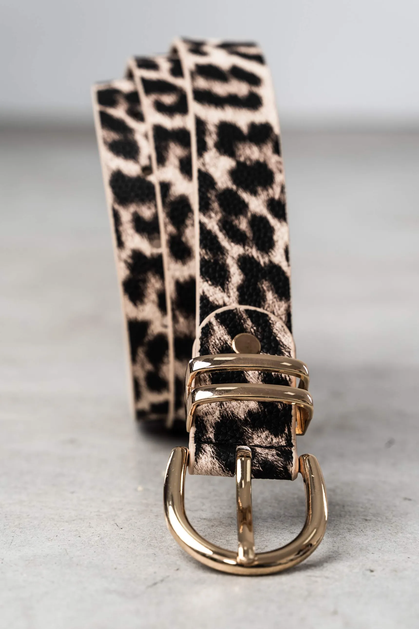Precchio Cinturones<CINTURÓN ANIMAL PRINT NATURAL