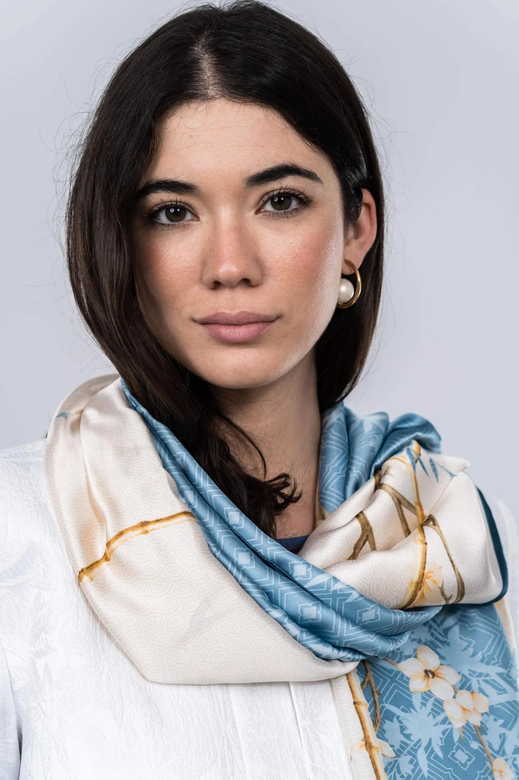 Precchio Foulards Y Estolas<FOULARD EFECTO SEDA BAMBÚ