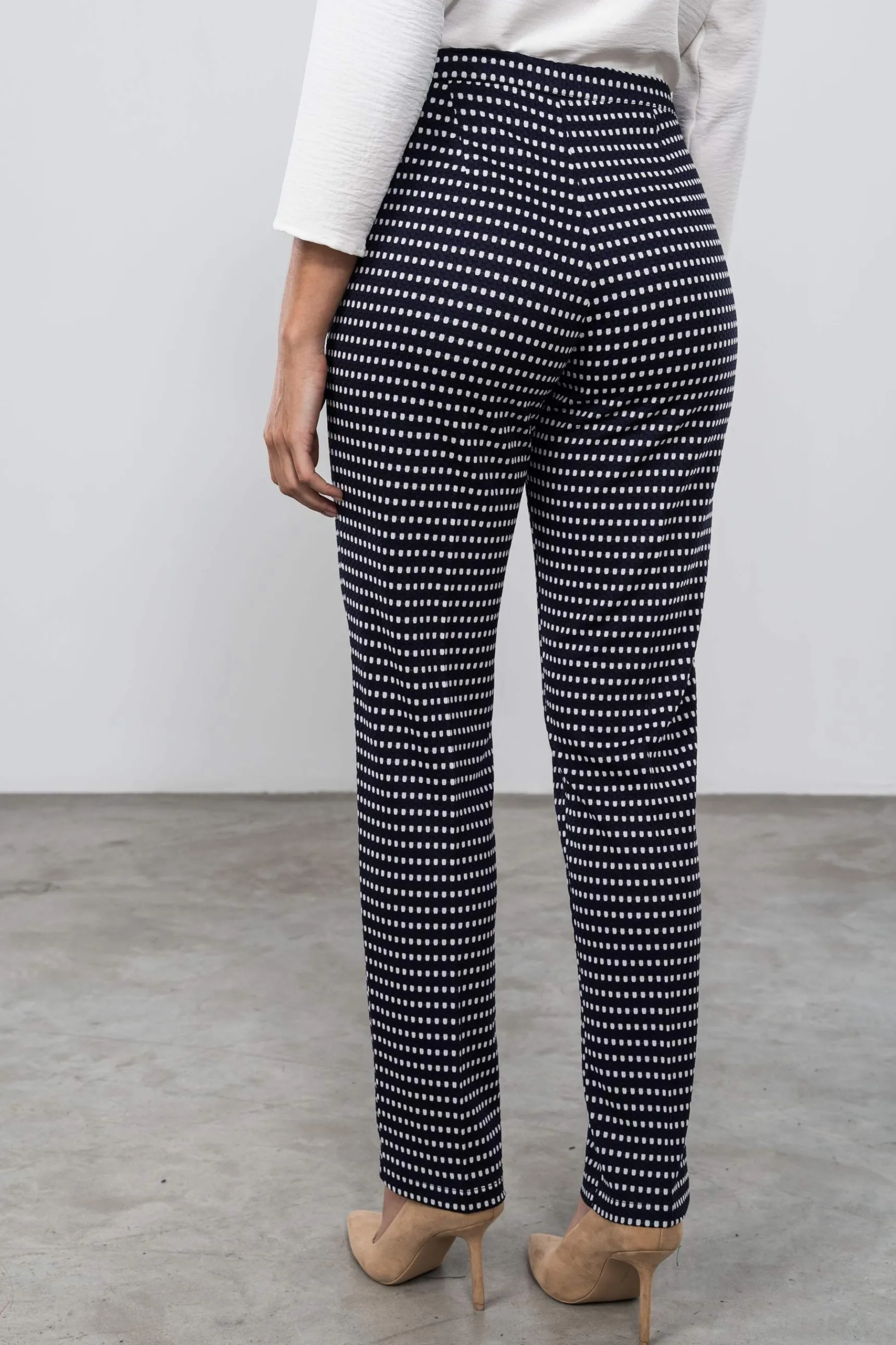 pantaln_jacquard_6.webp Precchio Pantalones<PANTALÓN JACQUARD