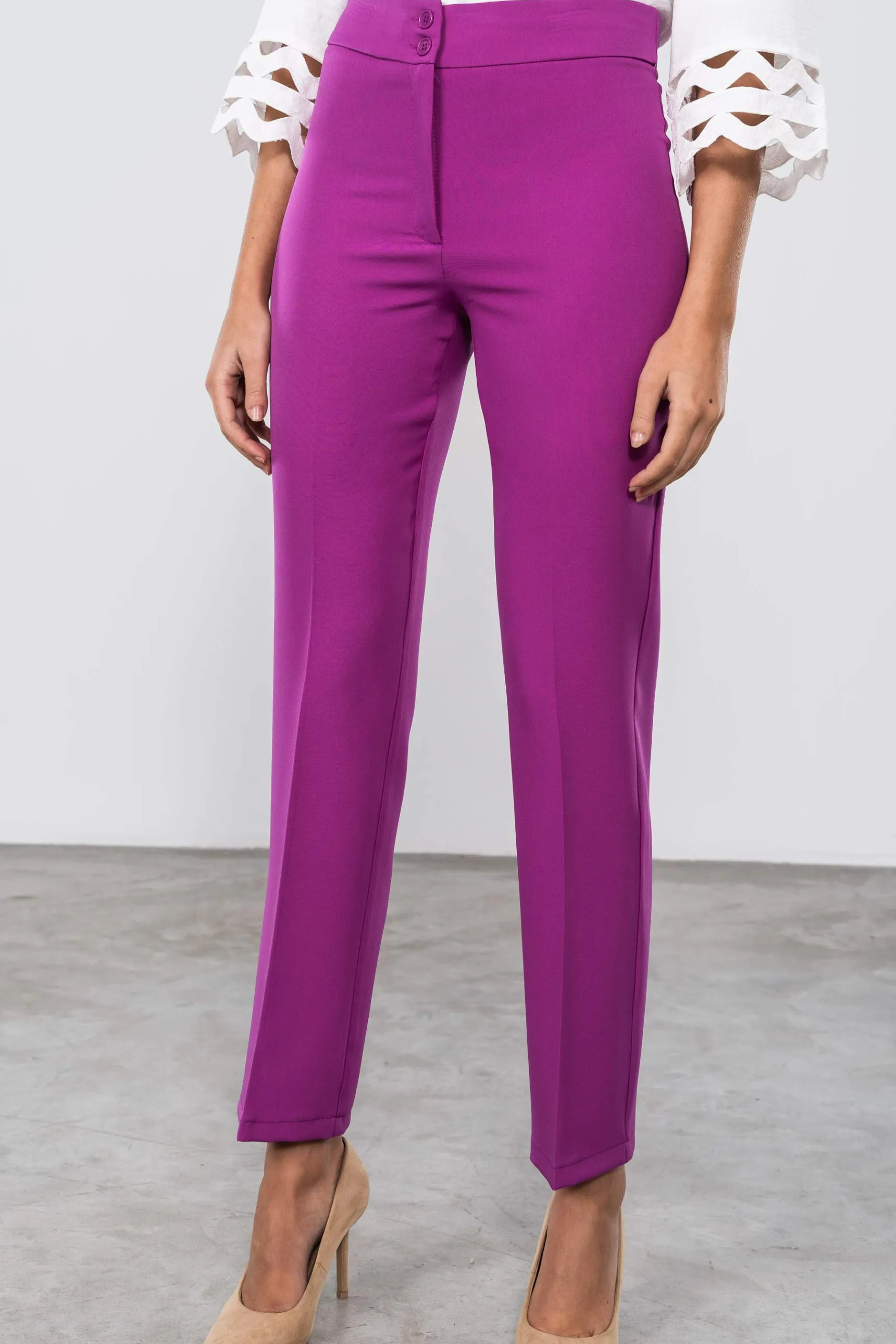 pantaln_recto_buganvilla_2.webp Precchio Pantalones<PANTALÓN RECTO BUGANVILLA