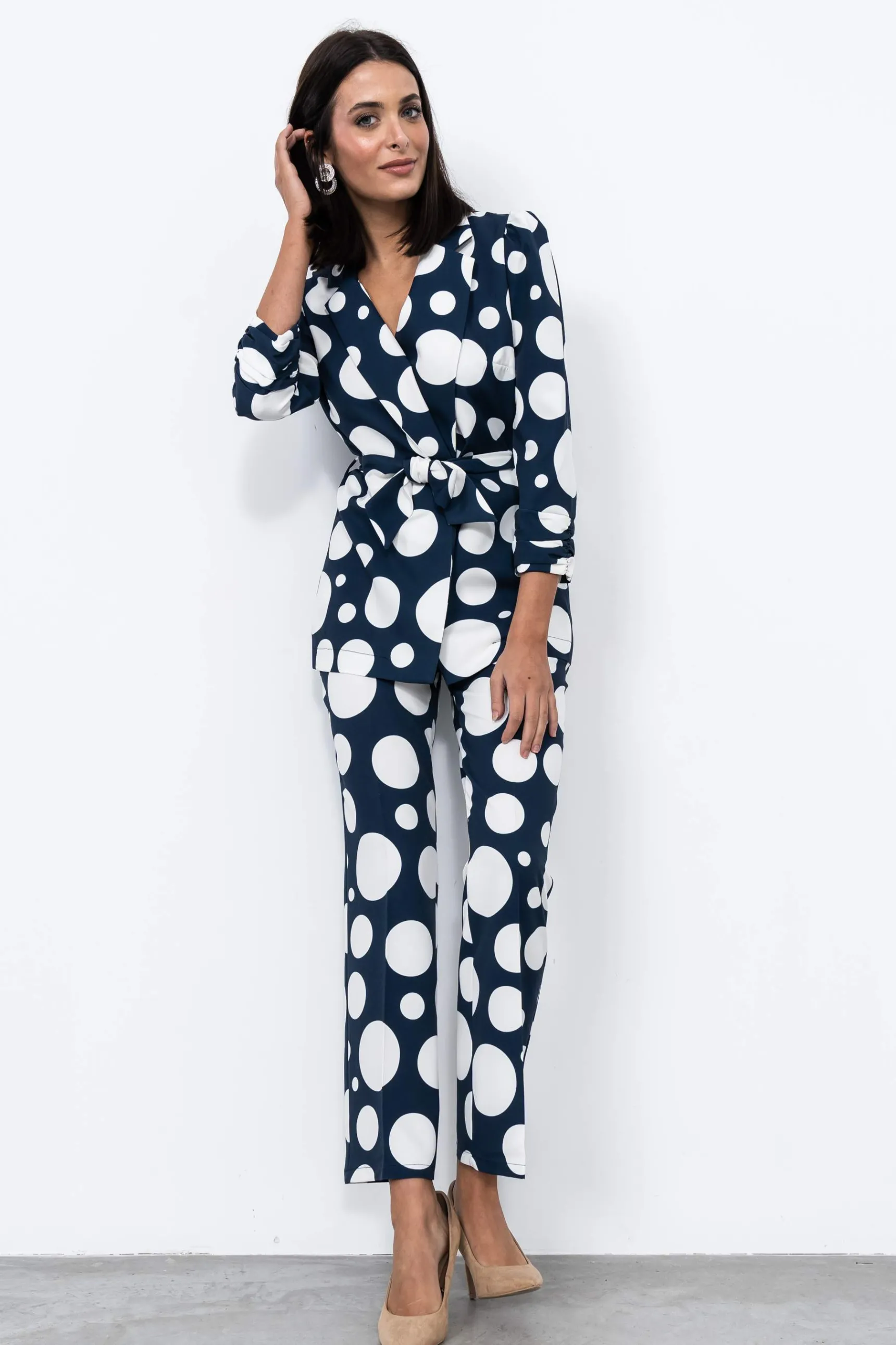pantaln_recto_topos_4.webp Precchio Pantalones<PANTALÓN RECTO TOPOS