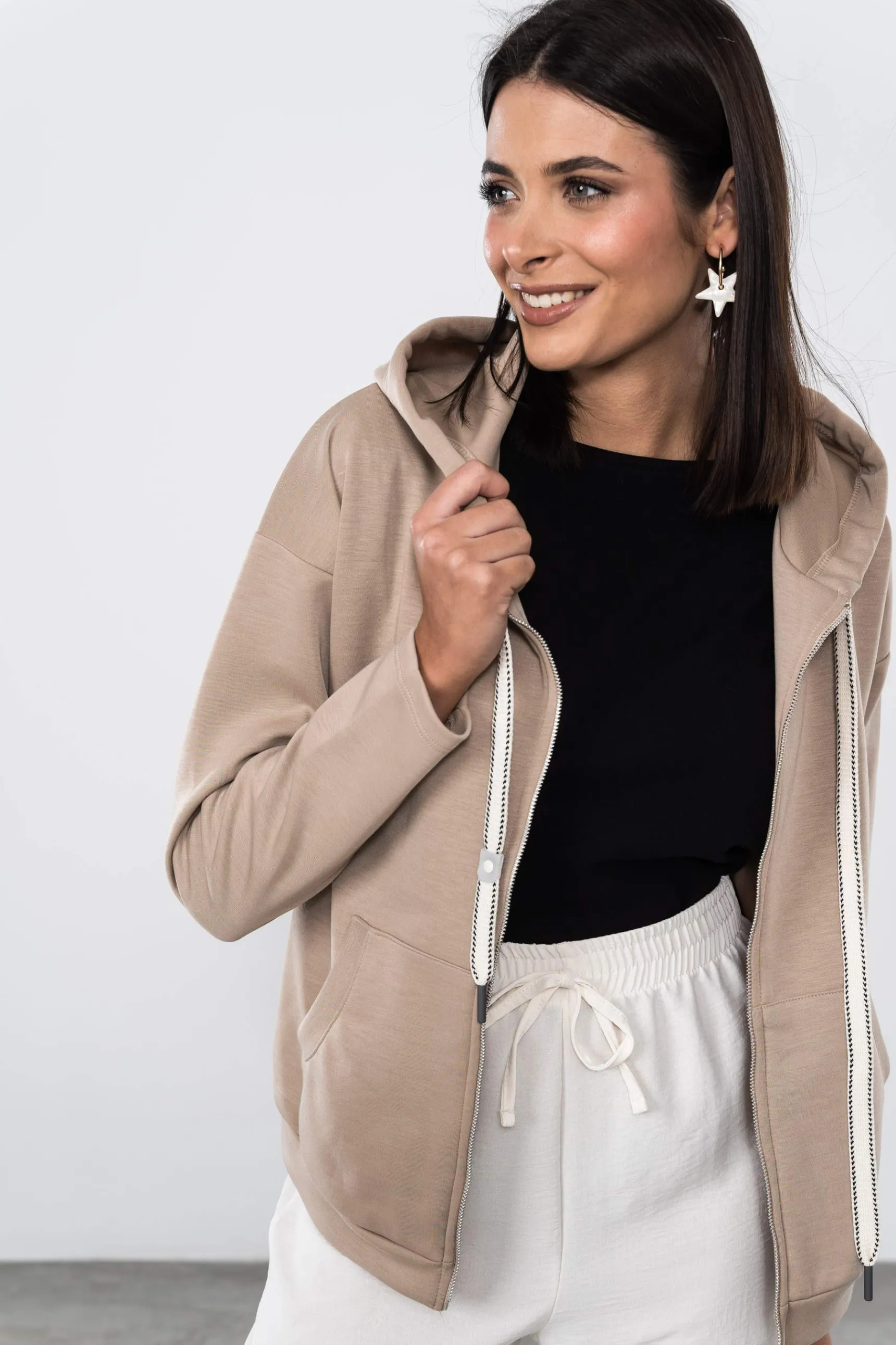 sudadera_cremallera_beige_8.webp Precchio Jerseys Y Cardigans<SUDADERA CREMALLERA BEIGE