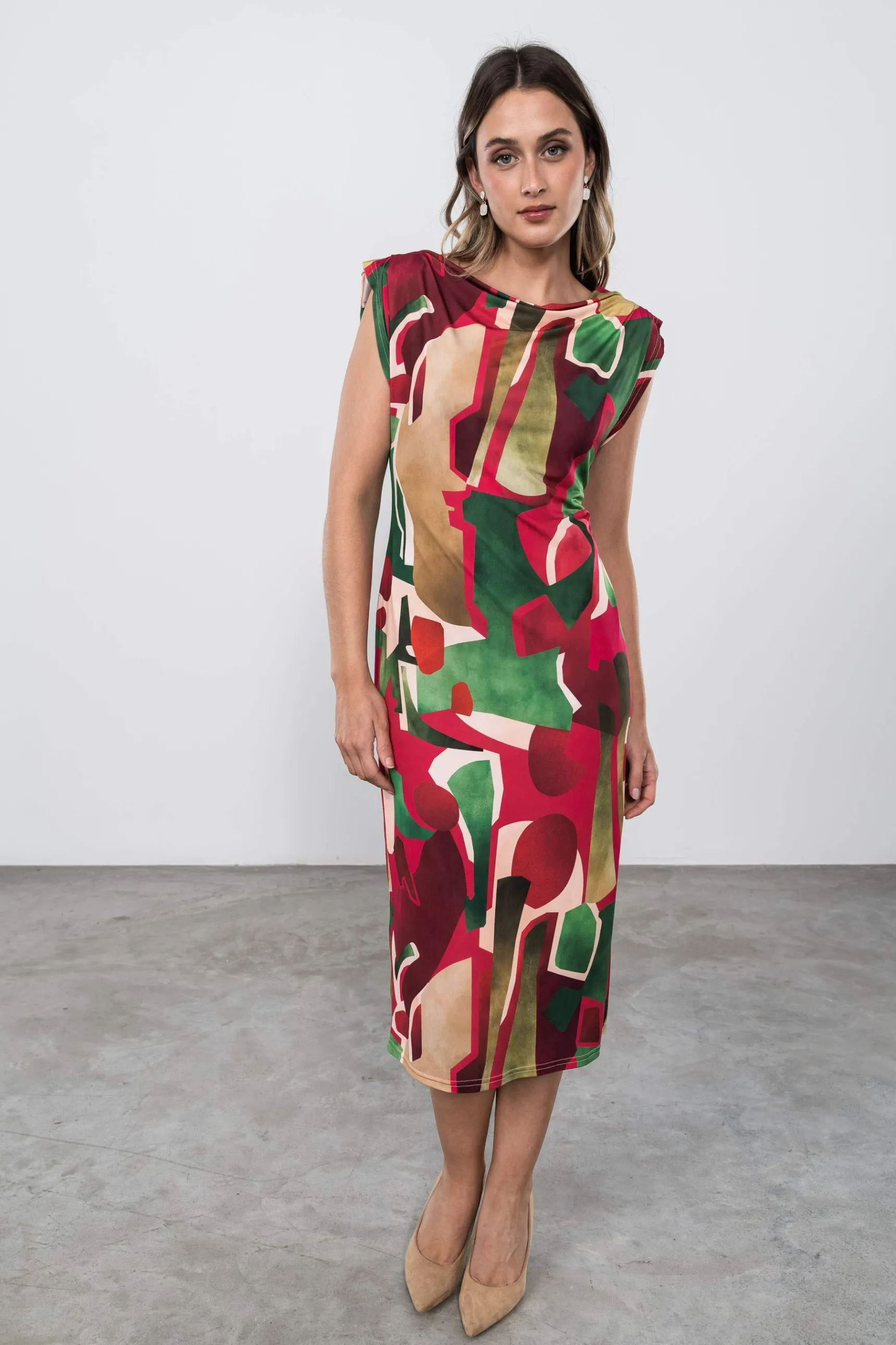 Precchio Vestidos<VESTIDO COLORES MANGA SISA