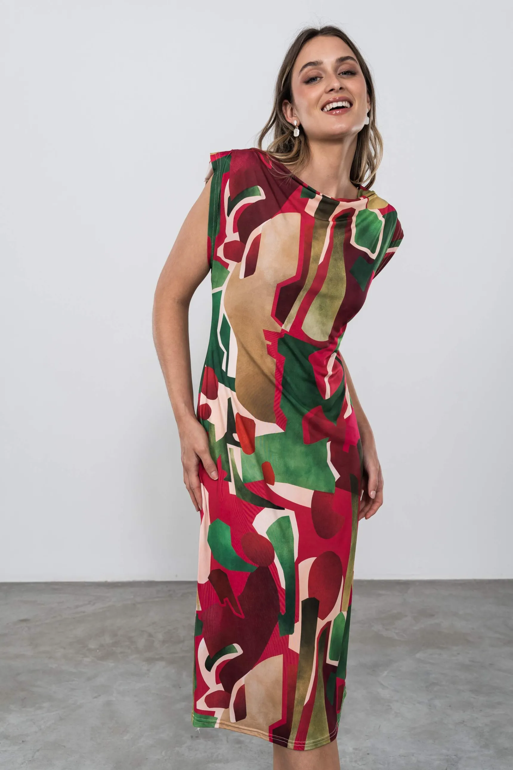 Precchio Vestidos<VESTIDO COLORES MANGA SISA