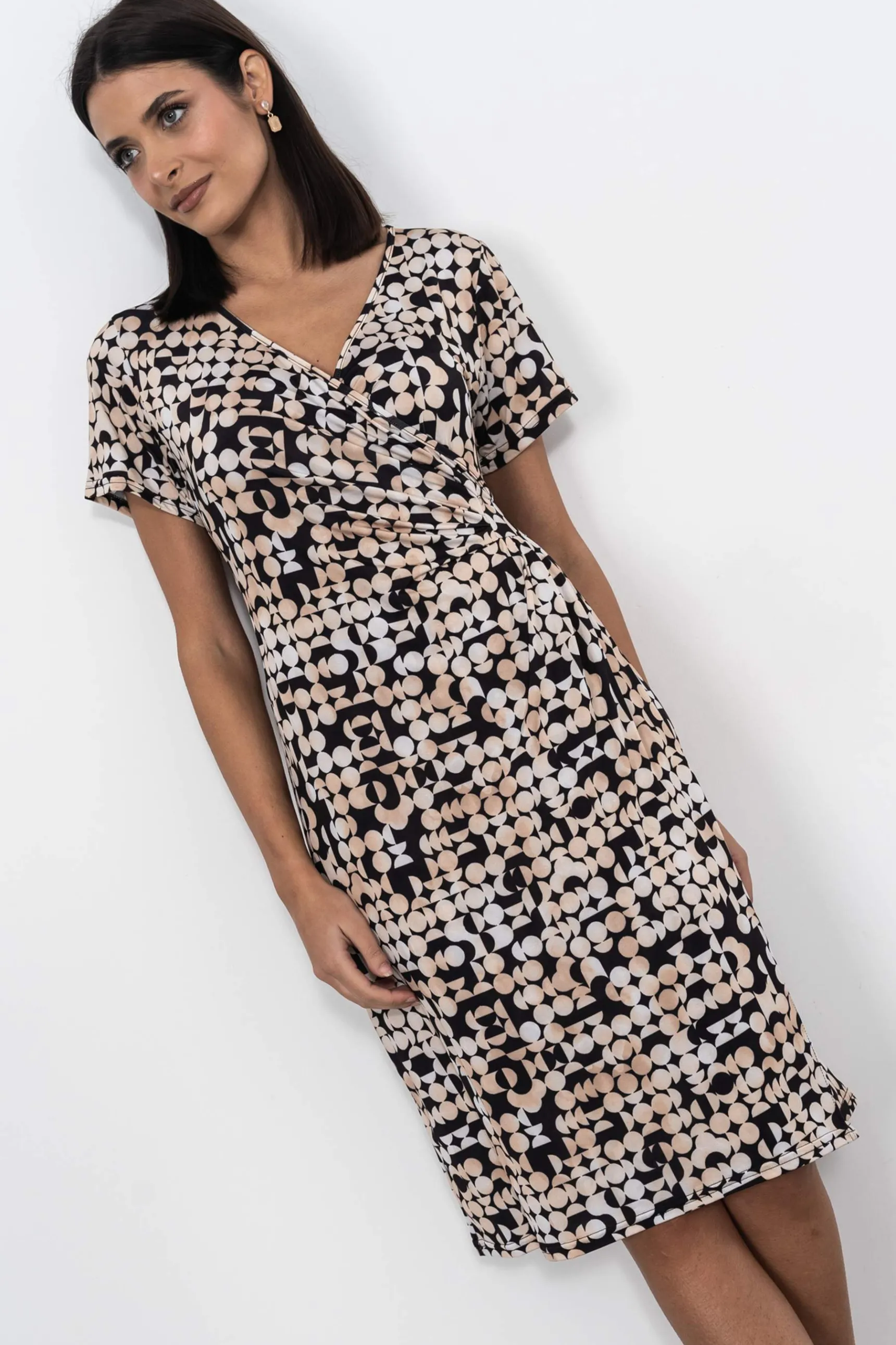 vestido_frunce_cintura_6.webp Precchio Vestidos<VESTIDO FRUNCE CINTURA