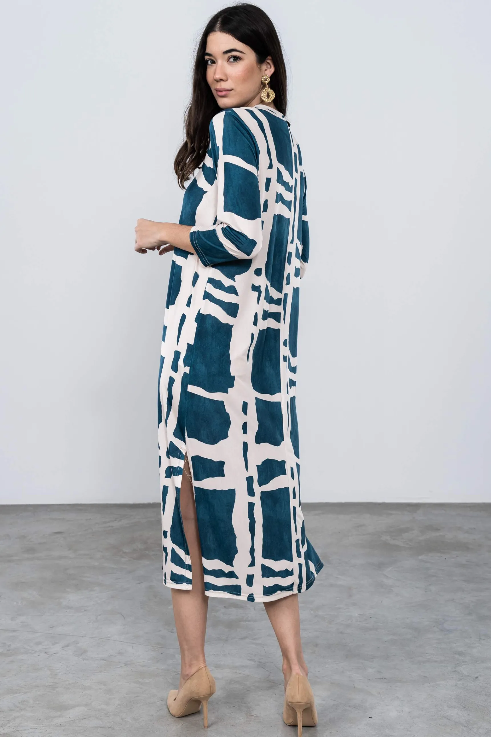 vestido_pico_bloques_7.webp Precchio Vestidos<VESTIDO PICO BLOQUES